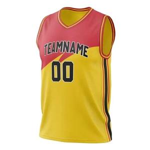 Maillot de basketball pour homme de haute qualité, 100% polyester, léger, respirant, impression de logo personnalisée, effet délavé, printemps/hiver - Product Image 2