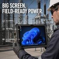 Tableta Robusta Intel Core Ultra 5/7 de 10./12.2 Pulgadas, PC Industrial con Windows, Escáner de Código de Barras 2D, Resistente al Agua IP65, 4G, GPS, RJ45, RS232