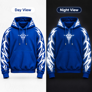 Sudadera con Capucha Reflectante para Motociclistas, Reforzada con Kevlar, Sudadera con Capucha Blindada para Motociclistas Deportivos - Product Image 4