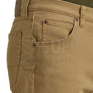 Pantalones Vaqueros Casuales de Hombre, Corte Recto, para Invierno, con Cierre de Botones, 100% Algodón, Transpirables y Ecológicos, Hechos en Pakistán, de la Mejor Calidad - Product Image 5