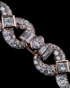 Chaîne cubaine unisexe en moissanite diamantée, idéale pour les défilés de mode, les fêtes et les événements spéciaux, disponible à prix abordable – Offre exceptionnelle - Product Image 4