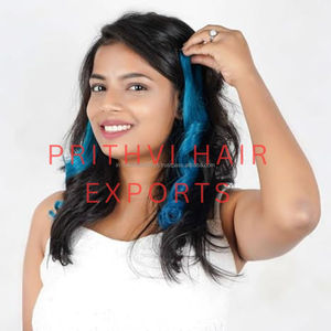 ผมมนุษย์2คลิปผมสีม่วงผมต่อที่มีสีสัน - Product Image 2