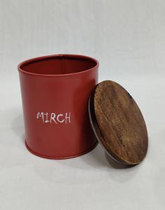 Contenedor de Almacenamiento de Cocina Galvanizado Ecológico Clásico de Metal Amson con Tapa, Recipiente y Tarro de Almacenamiento Galvanizado de Grado Alimenticio - Product Image 4