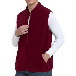 Custom Drain Sports DS-MV-0307 Mens Fleece Breathable Winter Body <b>Warmer</b> Thermal Outdoor Vest Bulk Supplier Pakistan OEM Export - Product Image 3