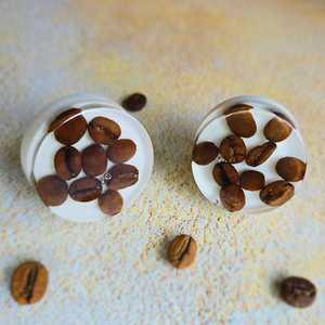 ลูกบิดตู้ทำมือจากเรซิ่นเมล็ดกาแฟ เป็นมิตรกับสิ่งแวดล้อม สไตล์โมเดิร์นยุโรป ตกแต่งบ้านเรียบง่าย - Product Image 4