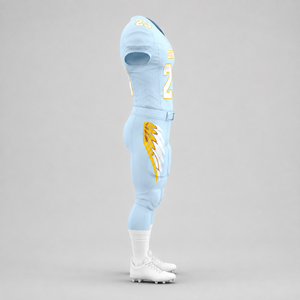 Uniforme de Fútbol Americano Transpirable para Equipos Deportivos con Marca Personalizada, Directo de Fábrica, el Más Vendido - Product Image 4