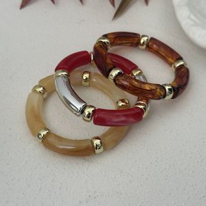 Pulsera Moderna de Resina con Diseño Creativo Hecho a Mano, Accesorio de Moda para Venta al por Mayor y en Boutiques - Product Image 2