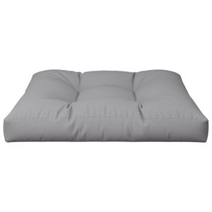 เบาะรองนั่งผ้าสีเทาสำหรับกลางแจ้ง โพลีเอสเตอร์ 100% ขนาด 27.6 x 27.6 นิ้ว - Product Image 4