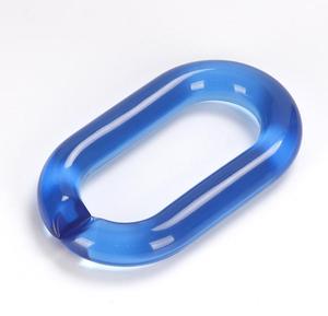 Sculpture en résine écologique, façonnée à la main, forme personnalisée, multicolore, en forme de chaîne, décoration artistique pour la maison, cadeau - Product Image 3