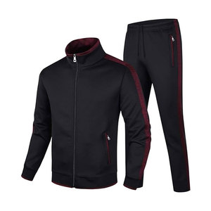 Conjunto Deportivo Informal para Hombre, Sudadera de Manga Larga, Chaqueta Deportiva con Cierre Completo para Correr y Hacer Ejercicio, Pantalones Cómodos - Product Image 5