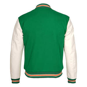 Chaqueta Varsity de Alto Rendimiento de Secado Rápido para Hombre, Color Sólido, Logotipo Personalizado, Chaqueta Letterman de Alta Calidad - Product Image 5