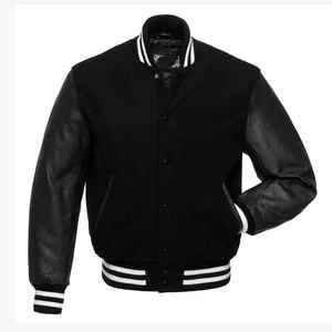 Veste bomber décontractée slim fit, veste varsity tendance pour homme, fabrication pakistanaise, veste varsity vintage pour moto, course automobile - Product Image 4