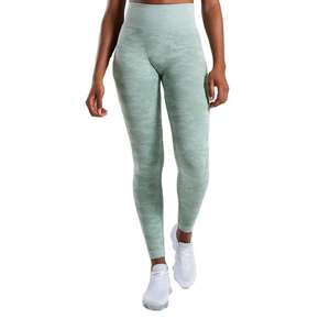 Leggings de Cintura Alta Elástica para Mujer, Pantalones de Yoga con Estampado, Sin Costuras, Elásticos en Cuatro Direcciones, para Ejercicio, Gimnasio y Fitness - Product Image 5