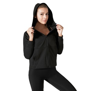 Sudadera con capucha ajustable para mujer, tela suave, cómoda, informal, para uso diario, estilo sencillo y moderno - Product Image 6
