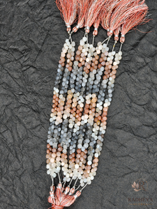 Perles de briolette facettées naturelles, perles de pierres précieuses polies en vrac pour la fabrication de bijoux - Product Image 5