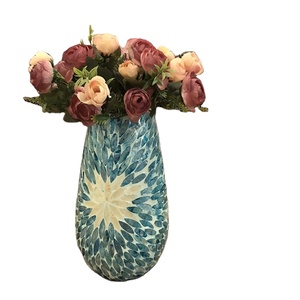 Handcrafted Mosaic Vase <b>Pot</b>, best selling mosaic vase in Europe market with wholesale price - Product Image 1