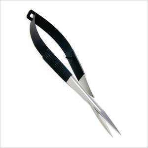 Tijeras de belleza curvas multiusos con cuchillas de acero inoxidable para manicura, recortador de cutículas, eliminación de piel muerta, mango con resorte, duraderas - Product Image 2