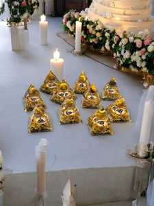 คริสตัลไทเกอร์อายธรรมชาติและเรซิ่น ทำมือ ปิรามิดออร์โกไนต์ ของตกแต่งบ้านเพื่อจิตวิญญาณ ขายส่ง - Product Image 3