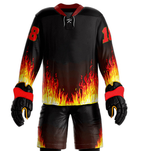 Uniformes de Hockey sobre Hielo de Último Diseño y Alta Calidad, Cortos, Transpirables, de Secado Rápido, Personalizados para Equipos Deportivos, Unisex, Precios al por Mayor - Product Image 2