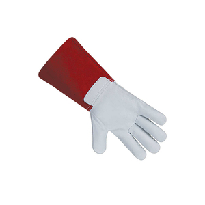 Wholesale Price Cowhide Leather Tig Welding Working <b>Gloves</b> Insulated Electric Labor Hand Protection Anti-Cut Welder Work <b>Gloves</b> - Product Image 5