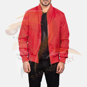 Top Trending Hip Hop Style Men's Bomber Winter Jacket <b>Stand</b> Collar Customizable High Quality Bomber Winter Jacket - Product Image 4