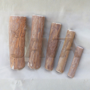 Bâton à mâcher pour chien en bois de canéphora, écologique, durable, avec design simple pour le nettoyage des dents, jouet à mâcher durable pour animaux de compagnie, taille M - Product Image 3