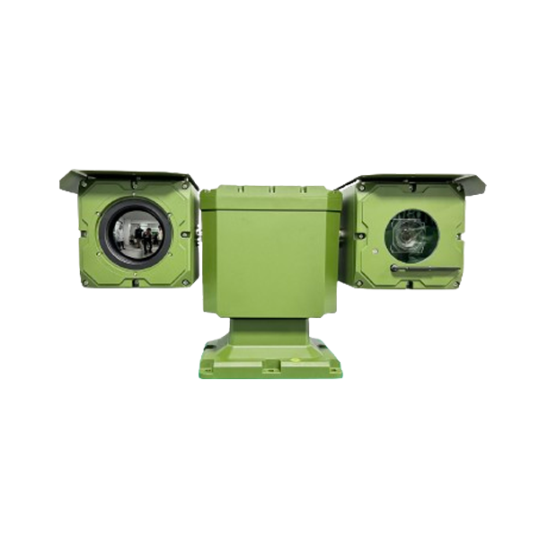 Heavy Duty Dual Sensor Ultra Long Range Thermal PTZ Camera 225mm Thermal Lens High Accuracy High Speed Camera