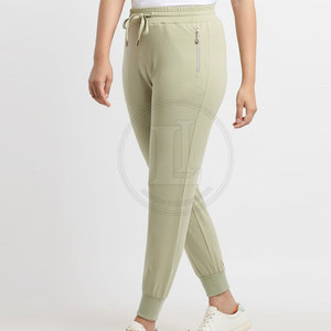 Hot Sale 100% Cotton Winter Mid Waist <b>Light</b> Weight Women <b>Trouser</b> Breathable Regular Fit Eco-Friendly Best Selling - Product Image 4