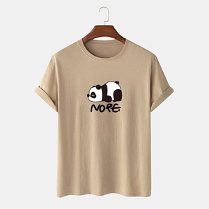 T-shirt pour homme en coton 100% personnalisé avec logo 3D, coupe oversize, impression en relief, poids lourd 260G, vente en gros - Product Image 4