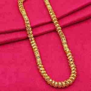Collares de Cadena para Hombre al por Mayor, Chapados en Oro de 14K, 18K, 24K, Estilo Holo, Diseño Moderno - Product Image 1