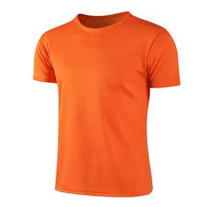 Custom High Quality Most Popular Comfortable Fabric New Men T-Shirt Sports Wear Custom Logo Men Jersey - Product Image 1
