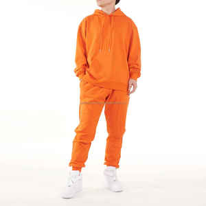 High Quality XXL Custom Solid Autumn Winter Men's 2-Piece <b>Set</b> Breathable 100% Cotton <b>Joggers</b> Hoodies Printed Logo <b>Plus</b> <b>Size</b> - Product Image 6
