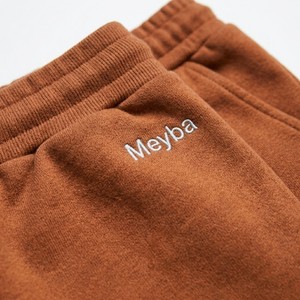 Pantalones Cortos de Lujo para Hombre, de Algodón Terry Premium, con Marca Meyba, Corte Relajado, Estilo Casual Urbano, para Verano - Product Image 6