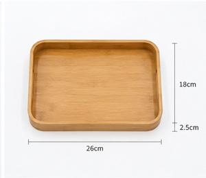 Juego de Bandejas de Servir de Madera Duraderas y Ecológicas de Primera Calidad, Bandeja Rectangular para Té, Café y Aperitivos, Madera de Acacia, Mango y Nogal, para Bodas y Restaurantes - Product Image 2