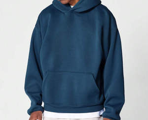 Sweat à capuche en molleton brossé épais personnalisé OEM pour les marques de streetwear américaines avec sweat à capuche graphique et sweat à capuche coupe ample - Product Image 1