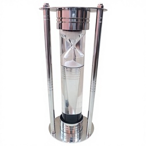 Brass Gold-Plated Round <b>Sand</b> <b>Timer</b>-Tableware for Father's Day and Chinese New Year - Product Image 1