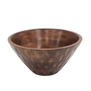 Nouveau style de bol en bois avec couvercle, forme naturelle, taille personnalisée, réutilisable, bol à salade en bois, bols en bois durables pour la maison - Product Image 1