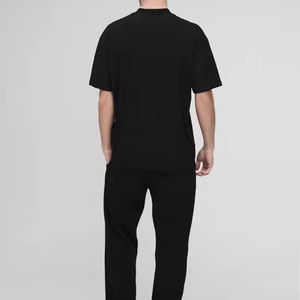 Camisetas Personalizables con Logotipo para Hombre, Tejidas, Transpirables, de Color Sólido, Manga Corta, Deportivas, Holgadas, Ecológicas, Unisex - Product Image 2