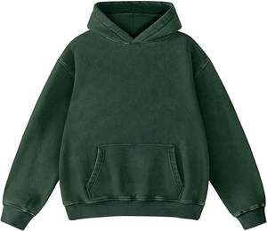 Sudadera con Capucha de Forro Polar para Hombre, de Alta Calidad, Ecológica, de Poliéster/Algodón, con Cierre, para Invierno, Corte Regular, Color Sólido, de Secado Rápido, Bordada - Product Image 3