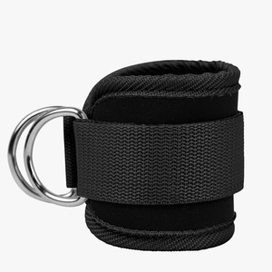 Neoprene <b>Ankle</b> <b>Support</b> Strap With Double Ring For Strength Training Weight lifting <b>support</b> Unisex fitness safety - Product Image 3
