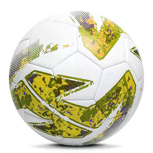 Balones de Fútbol de Cuero de Alta Calidad del Fabricante, Balones de Fútbol Cosidos con PU, Tamaño 5, Balones Deportivos Personalizados para Partidos Oficiales - Product Image 6