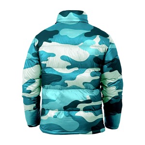 Multicolor Yellow <b>Pink</b> Purple Black Custom All Over Print Puffer <b>Jacket</b> Stand Collar Quilted Winter Coat OEM Factory Premium - Product Image 6