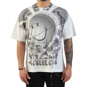 Camiseta Oversize de Algodón 100% de 280GSM, con Logotipo Personalizado, Impresión DTG, Unisex, Corte Holgado, Estilo Urbano, Hombros Caídos, Verano 2026, Envío Rápido - Product Image 1