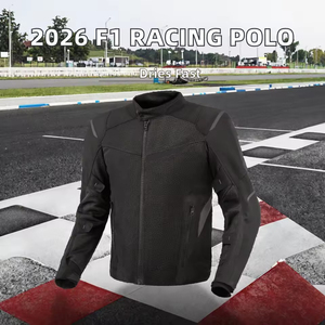 2026 F1 Racing Suit Sports Shirts Formula <b>Car</b> Breathable Anti-UV Quick Dry Short Sleeve Printed <b>Jacket</b> Customization for Men - Product Image 2