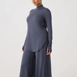 Conjunto Deportivo Musulmán para Mujer con Cierre y Bolsillos, de Secado Rápido, Precio al por Mayor - Product Image 2