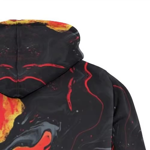 Fournisseur pakistanais – Nouveaux sweats à capuche unisexes brodés en tissu éponge avec poches, 100 % coton, pour l'hiver, style streetwear, haute qualité - Product Image 5