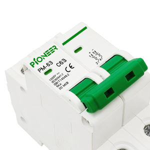 Автоматический выключатель постоянного тока 6KA 2P 32A для солнечных систем, низковольтный, на DIN-рейку, PA66 - Product Image 2