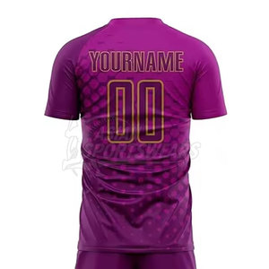 Tenue de football légère en tissu mesh polyester respirant, conçue pour une meilleure circulation de l'air et le confort du joueur - Product Image 5
