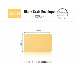 9 couleurs Portefeuille enveloppe Vietnam Dimensions personnalisables Impression par laminage Nouveaux sacs en papier kraft OEM dans un emballage cartonné - Product Image 2