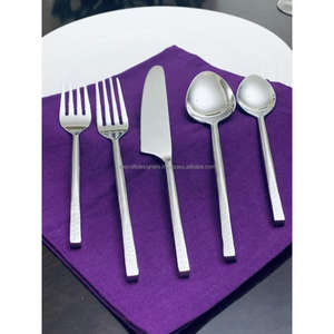 Mirror Polish Cutlery <b>Set</b> OEM Support Stainless Steel Silverware And Flatware <b>Sets</b> For Restaurant Event Supplies - Product Image 1